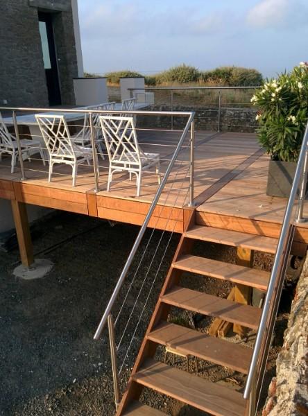 Terrasse en bois sur-mesure